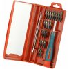 Skrutkovač na bity hodinársky, magnetický, 22-dielna sada, CrV, EXTOL PREMIUM