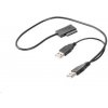 Externý adaptér GEMBIRD USB na SSD Slim SATA, DVD
