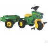 Rolly Toys John Deere trojkolka so zvukovým volantom a prívesom