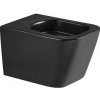 kielle Arkas I - Závesné WC, Vortex Rimless+, matná čierna 30111014