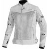 TXR Dámska bunda na motorku Summer strieborna 3XL (Dámska letná bunda na motorku z odolného materiálu a s reflexnými prvkami.)