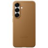 Samsung Ochranný kryt z vegánskej kože pre Galaxy S25 Brown EF-VS931PFEGWW
