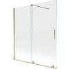 Mexen Velar 2-krídla vaňová zástena posuvná 150 x 150 cm, transparentná, zlatá - 896-150-000-01-50