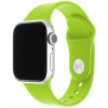 FIXED Silicone Strap na Apple Watch 38 mm/40 mm zelený FIXSST-436-GRE