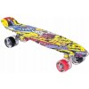 Skateboard Enero Street-art viacfarebný