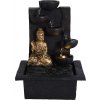 ProGarden Fontána izbová s LED osvetlením BUDDHA rovná