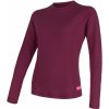 Dámske tričko Sensor Merino DF s dlhým rukávom lilla - L