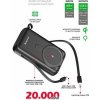 SWISSTEN POWER BANK 20000 mAh PD 20W S INTEGROVANÝMI KABELY USB-C A LIGHTNING (kompatibilní s MagSafe) 22013934