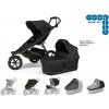 Thule Urban Glide 3 Black Magnet. Buckle + korba + plášť + moskyt. + madlo + plášť.korba + mosk.korb