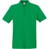 Fruit of the Loom Polokošile Premium Polo, krátký rukáv COT-16321852003 L Zelená kelly