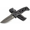 Benchmade 275GY-1 Sibert Adams Tungsten taktický vreckový nôž 9,6 cm, sivá, čierna, G10
