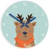 Sammer Pekné detské hodiny s vianočným motívom jeleňa ZimowyJeleń