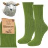 Bezšvové merino vlnené ponožky bez gumičky ponožky dámske Cerber 39/41