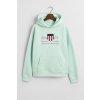Gant Archive Shield Hoodie Faded Mint