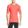 adidas Tričká s krátkym rukávom Techfit Climachill Oranžová