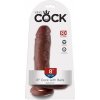 Pipedream King Cock Model 20 cm tmavý – anatomický tvar s prísavkou