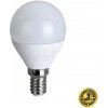 Solight LED žiarovka 4W E14 teplá biela miniglobe