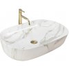 REA - Umývadlo na dosku CLEO 61 Aiax Shiny REA-U9656