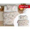 Áčko a.s. Ružomberok Bavlnené obliečky 1+1 GRACE Cream