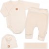 Baby Nellys Rastúca 3dielna sada pre bábätko Nature béžová