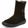 Detské zimné barefoot topánky TEX SUEDE Black G3160250-7 - 42