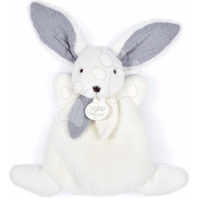 Doudou et Compagnie Paris Doudou Dárková krabička modrá mini králíček 17 cm