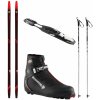 ROSSIGNOL bežecké lyže EVO-XC 55 R-Skin+ RJM1005 + topánky + palice Fischer