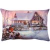Hanah Home Vianočný dekoračný vankúš STARLIT 33x48 cm viacfarebný