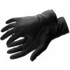 HOEGERT WUSSOW jednorázové nitrilové rukavice s diamantovou texturou černé (10