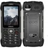 EVOLVEO StrongPhone H1, vodotěsný odolný Dual SIM telefon, černo-stříbrná SGP-H1-BS