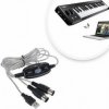 USB MIDI kábel USB MIDI adaptér