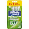Gillette Blue 3 Sensitive jednorázové čepielky 3ks