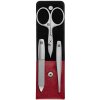 Zwilling Beauty Premium manikúra, kožené púzdro, 3 ks, červená 97091-002