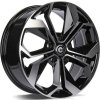 Carbonado Carbonado RAPTOR 6.5x16 5x114.3 ET45 Black Front Polished 73.1