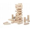 Drevené kocky BRIK hra typu jenga 51 dielov