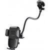 AppleKing x034 flexibilný držiak do auta na sklo a palubnú dosku pre iPhone - čierny - možnosť vrátiť tovar ZADARMO do 30tich dní