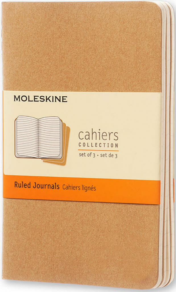 Moleskine školské zošity linajkové kartón 3ks