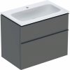 Geberit iCon umývadlo so skrinkou 75 cm antracitová 502.332.JK.1