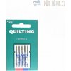 Strojové ihly na patchwork 130/705 H-Q, sada