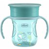 CHICCO Hrnček 360 Perfect X s držadlami teal, 12m+