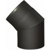 koleno dymové 130mm, 45° 1,5mm