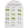Yuko B. Náušnice Rok poézie – zelené
