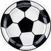 PartyDeco TANIERE papierové Futbal 18cm
