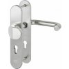 ASSA ABLOY IKON SX08/72, BT4 Povrch: IN - nerez, Rozteč: 72 mm, Prevedenie: PZ LI/RE (kľučka obojstranná/guľa)