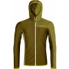 Ortovox pánska mikina Fleece Light Grid Hooded jacket M | farba: green moss, veľkosť: M