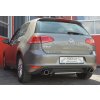 Duplex Športový tlmič výfuku VW Golf VII GTE - s certifikátom ECE (971450GLD-X)
