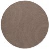 Najkoberce Hanse Home Calmio taupe kruh 200 cm kruh