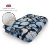 DRYBED Premium Vet Bed Kamene modrý 100 x 75 cm