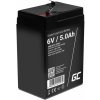 Green Cell Green Cell AGM11 batteria UPS Acido piombo [VRLA] 6 V 5 Ah (Green Cell AGM VRLA AGM11 olovený akumulátor 6 V 5 Ah olovená gélová (š x v x h) 70 x; AGM11