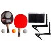 Pingpongová súprava 2ks rakety+3ks loptičky+ sieť (Vhodné pre školy, rekreačné zariadenia, cenovo výhodný set)